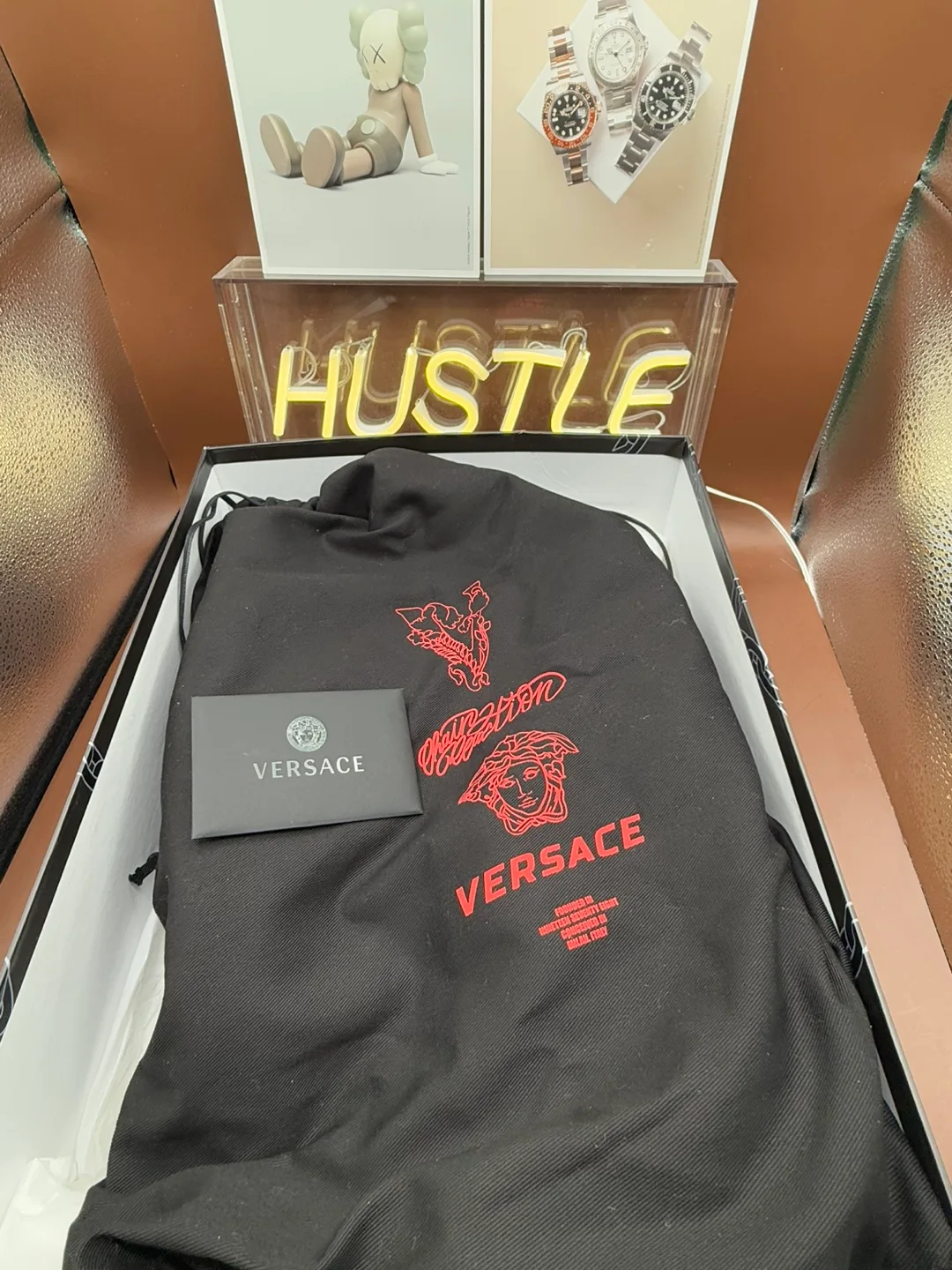 Versace Cross Chainer Blue Multi Men’s Size 42EU/9US image indicator(10)