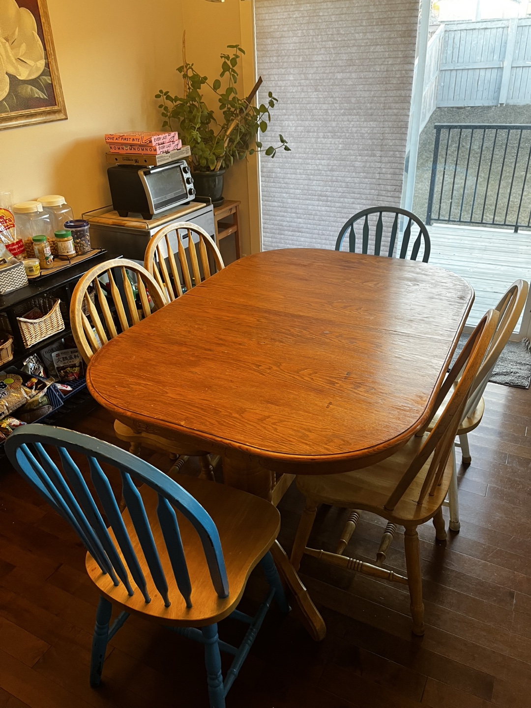 Wooden Oval Dining Table (Chairs not included) - photo 4