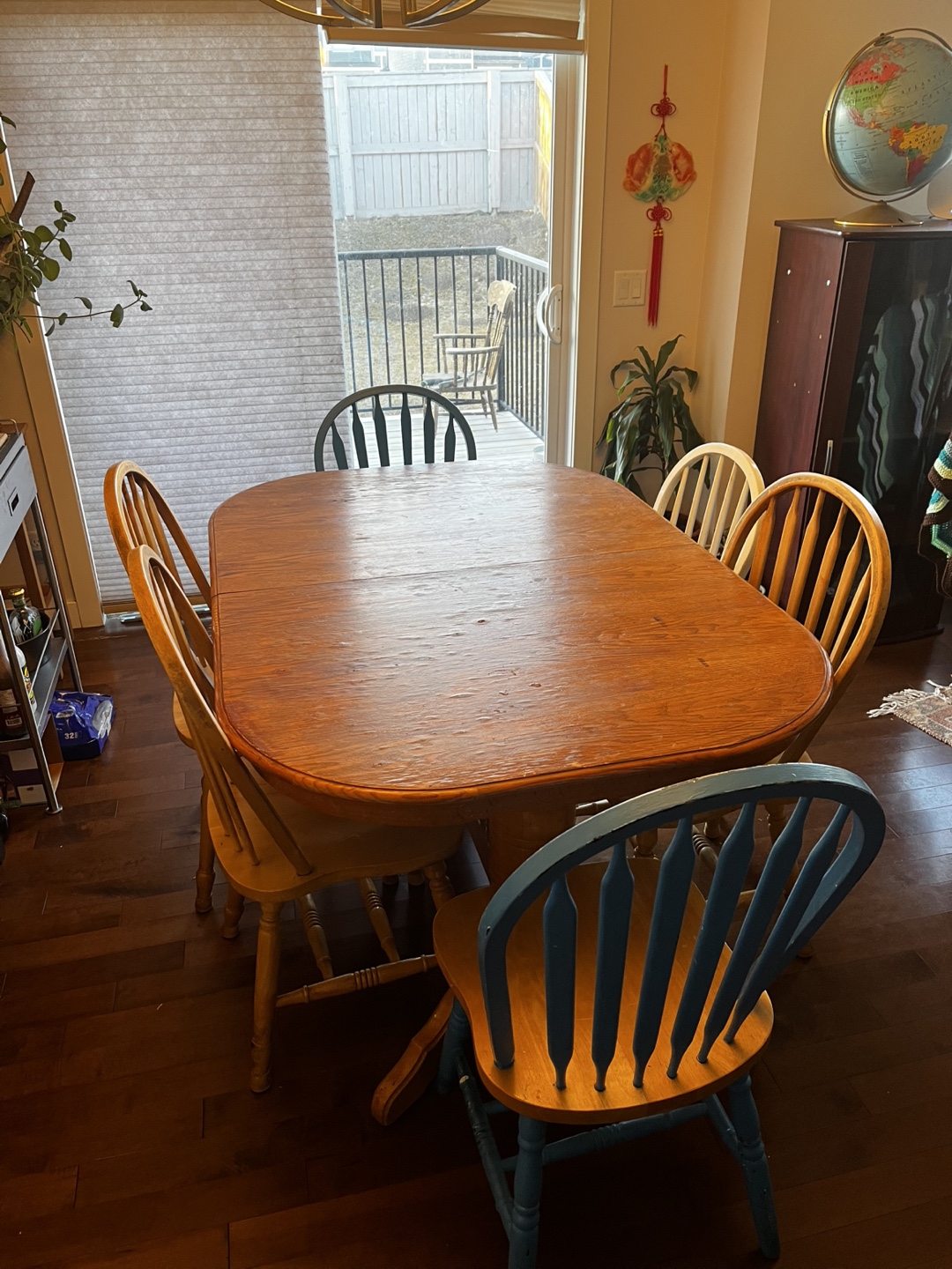 Wooden Oval Dining Table (Chairs not included) - photo 3