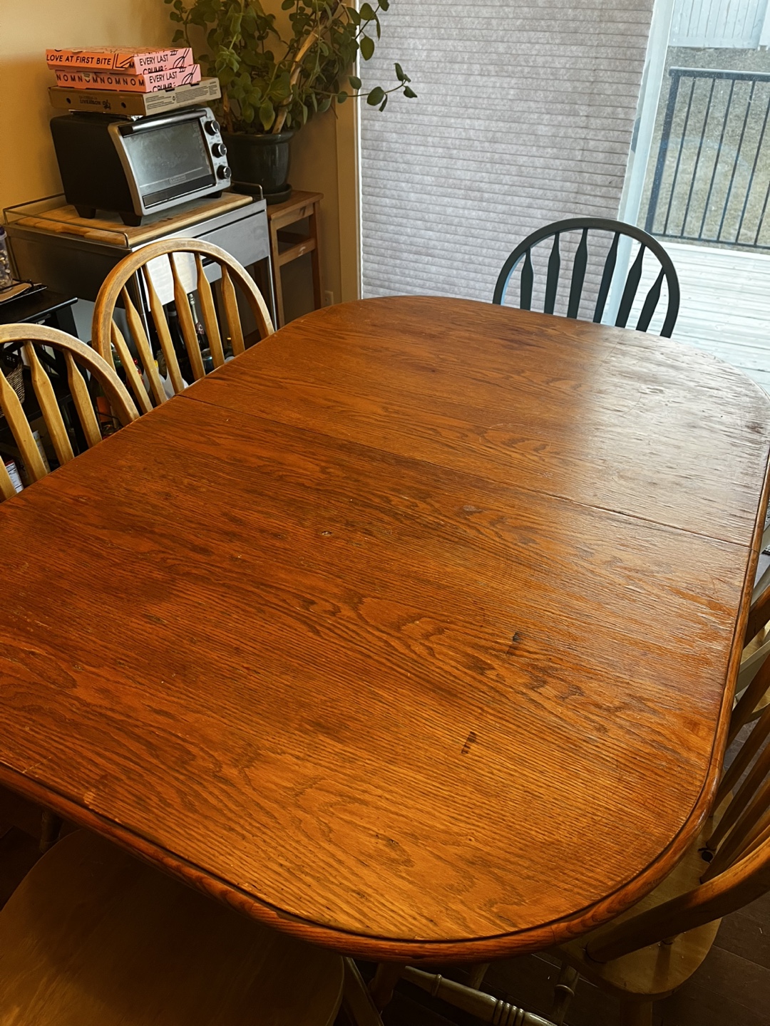 Wooden Oval Dining Table (Chairs not included) - photo 2