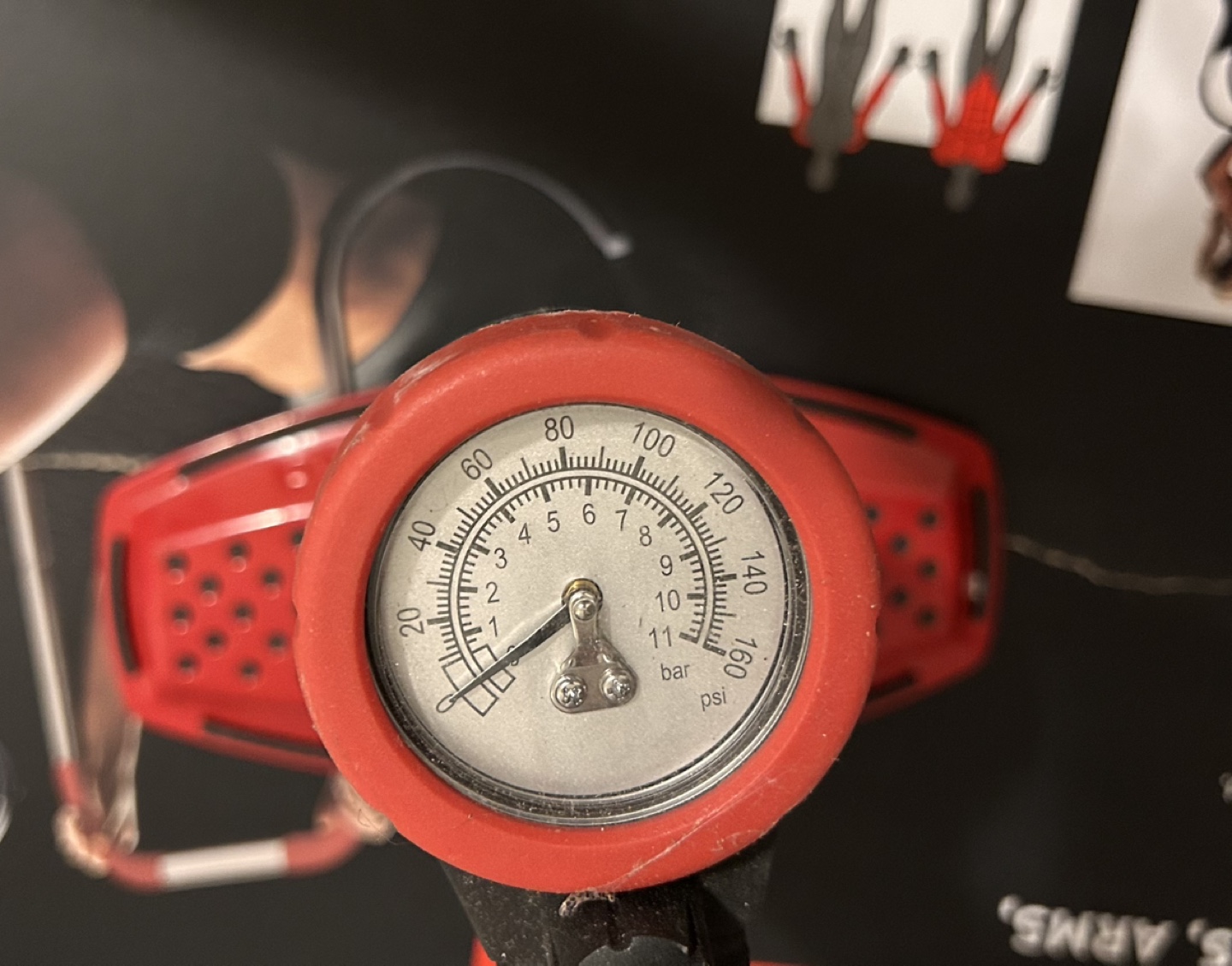 BETO Floor/ Bike Pump with Gauge - photo 2
