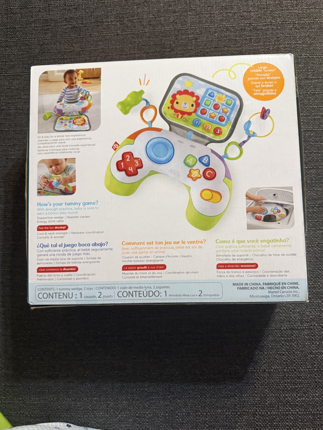 Fisher-Price Littlest Gamer Tummy Wedge - photo 4