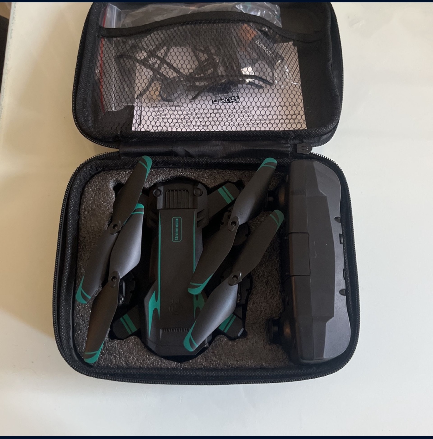 Drone with Carrying Case and Accessories