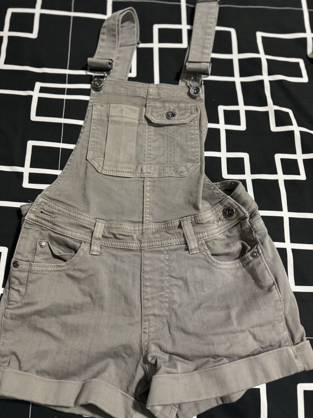 Women's Denim jumper shorts - photo 2