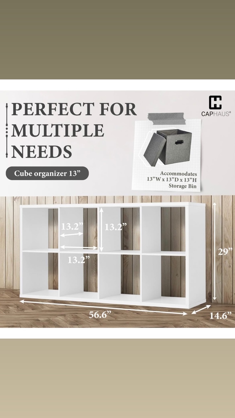 8-Cube Organizer