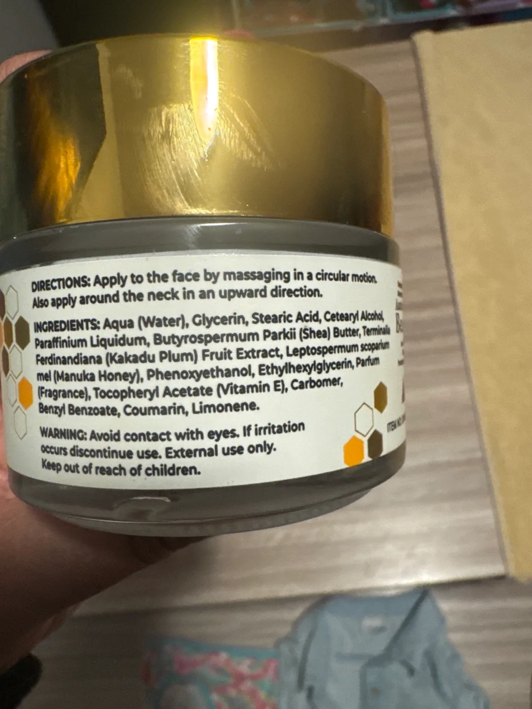 New Zealand Skin Clinic Vitamin C with Manuka Honey Face Cream image indicator(3)