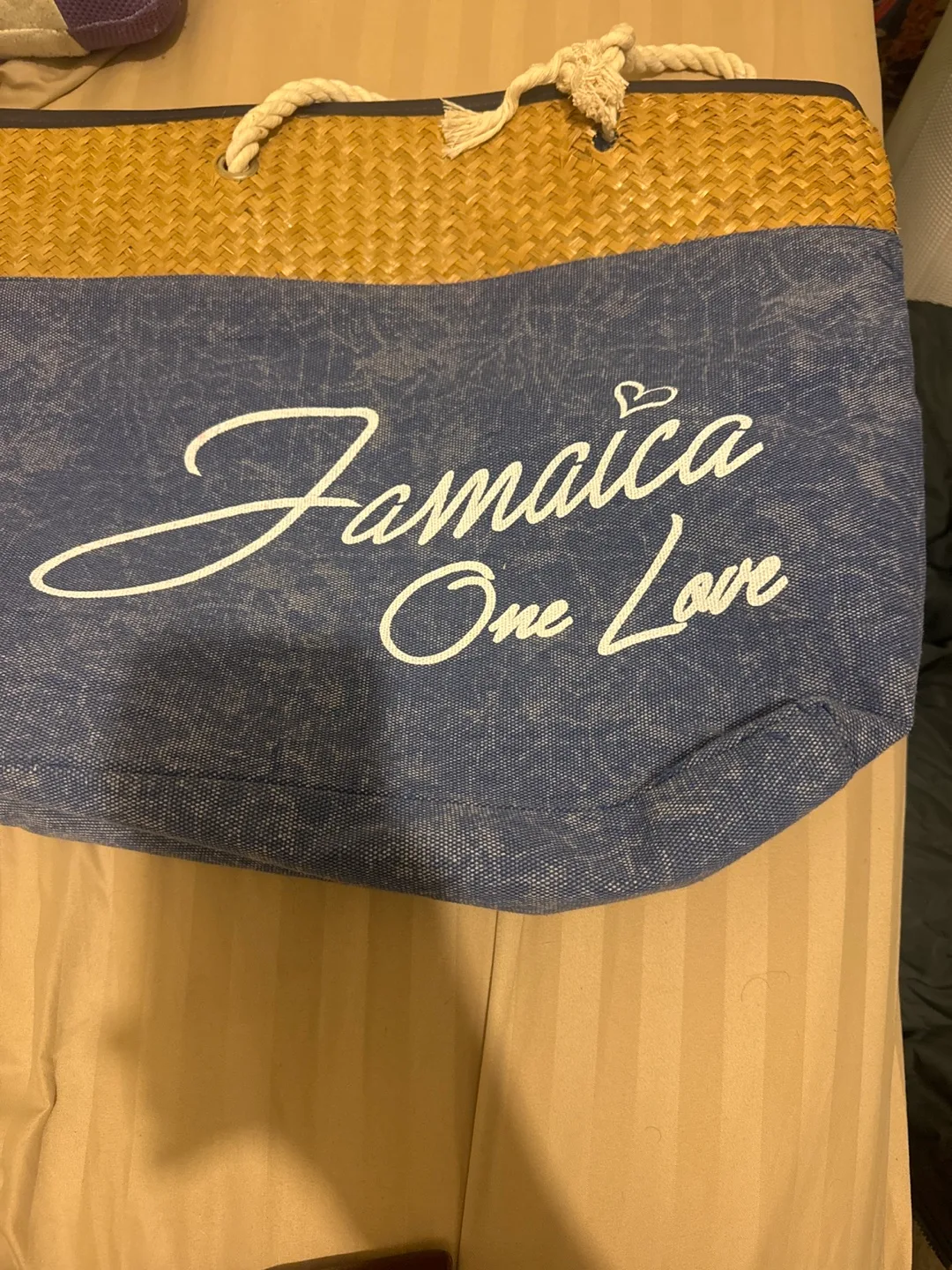 Jamaica One Love Tote Bag thumbnail