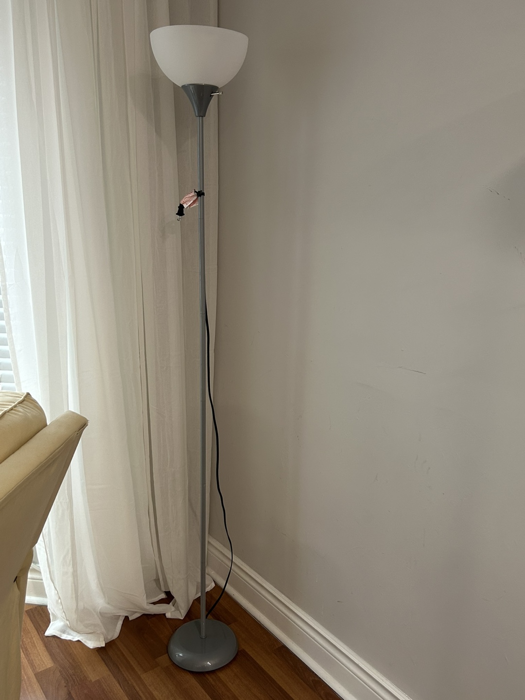Grey Floor Lamp
