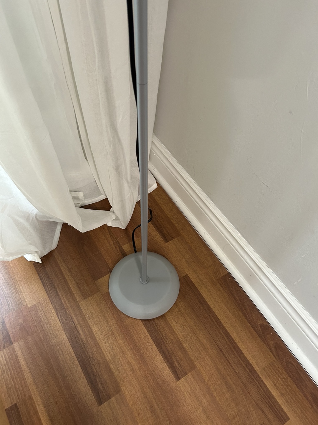 Tall Grey Floor Lamp - photo 2
