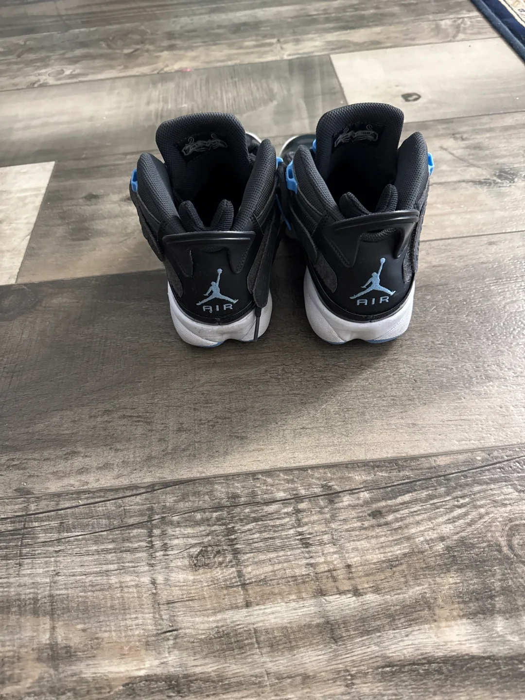 Air Jordan 6 Rings GS Black/Light Blue image indicator(3)