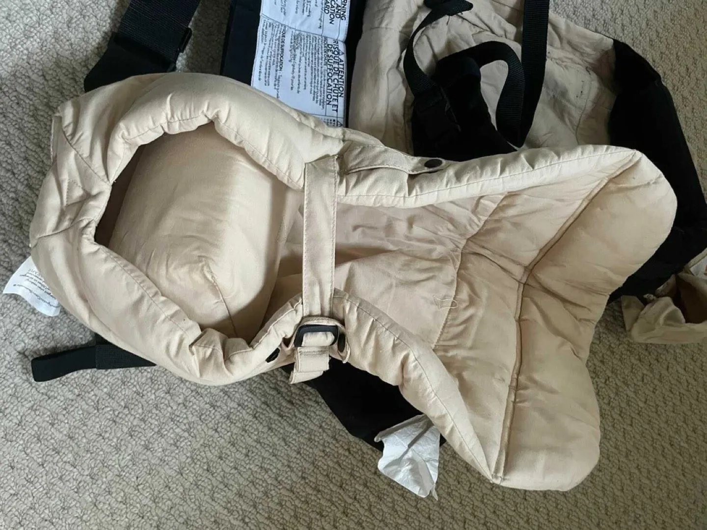 Ergobaby Original Bundle of Joy Baby Carrier - Black & Camel image indicator(2)