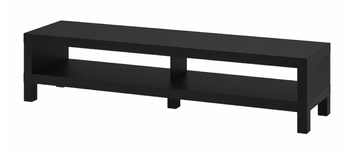 IKEA Black TV Stand