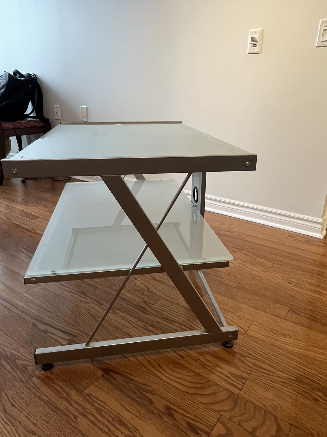 Glass & Metal TV Stand - photo 4