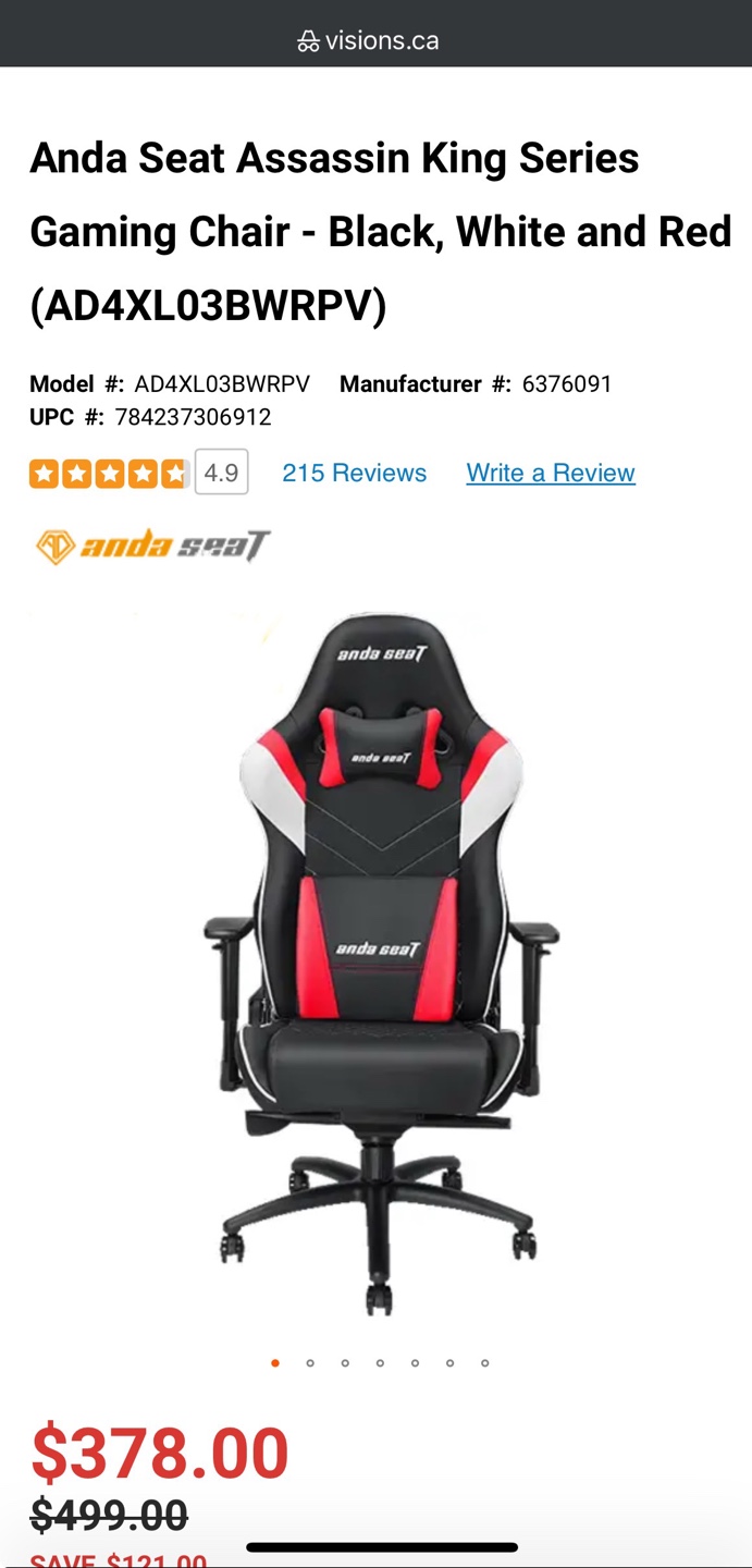 Anda Gaming Chair - photo 4
