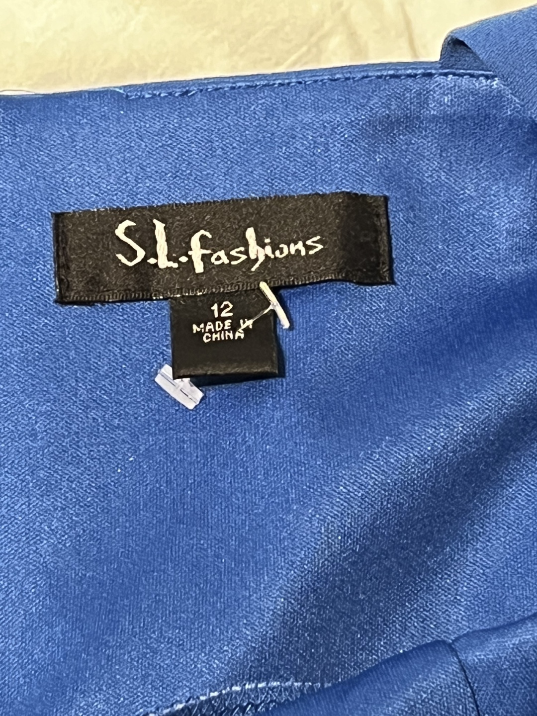 Royal Blue Layered Dress, Size 12 - photo 5