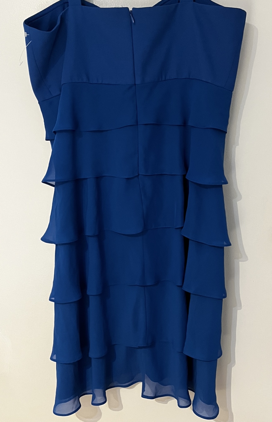 Royal Blue Layered Dress, Size 12 - photo 4