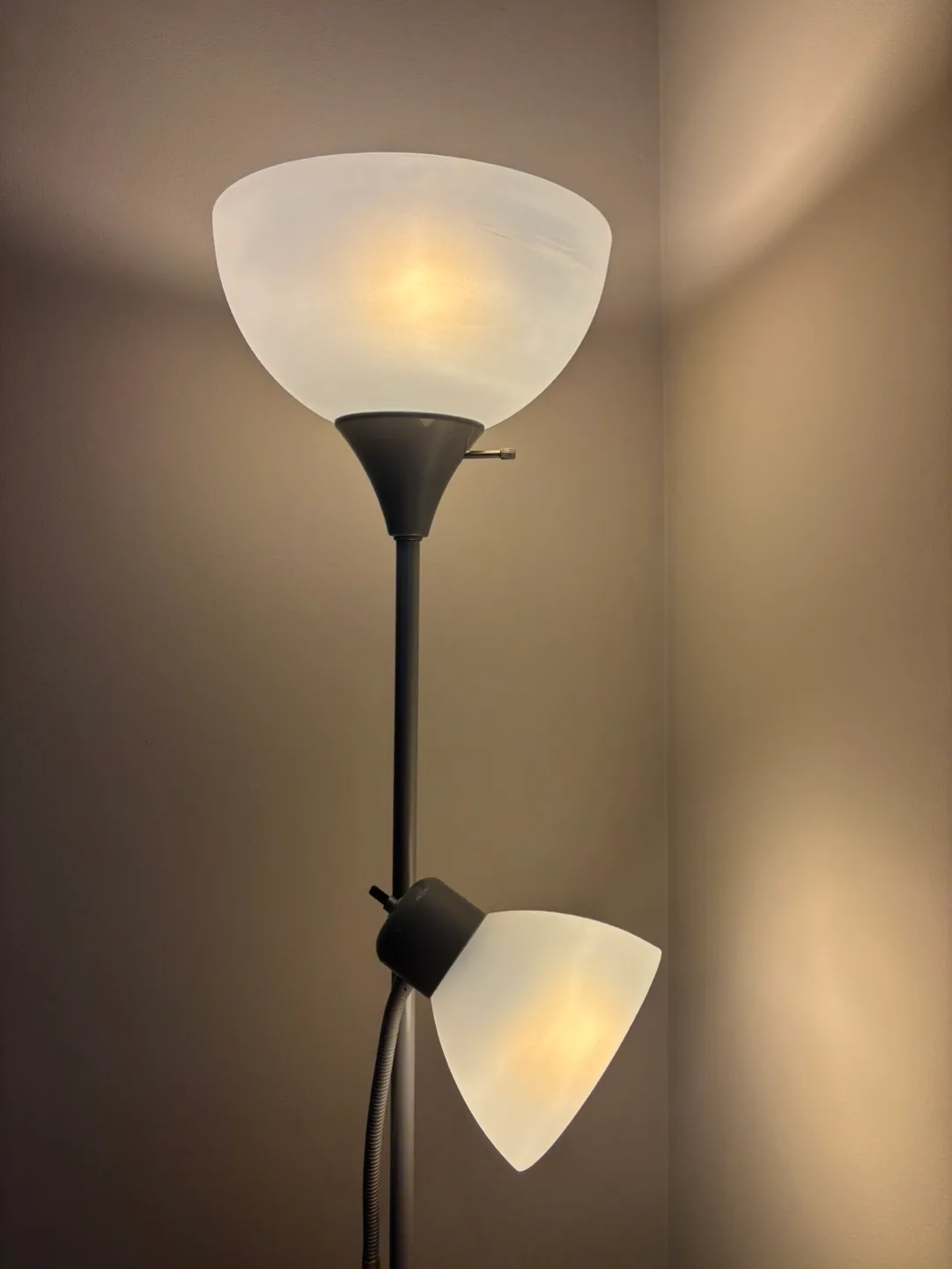 Two-Light Floor Lamp - Simple Design thumbnail
