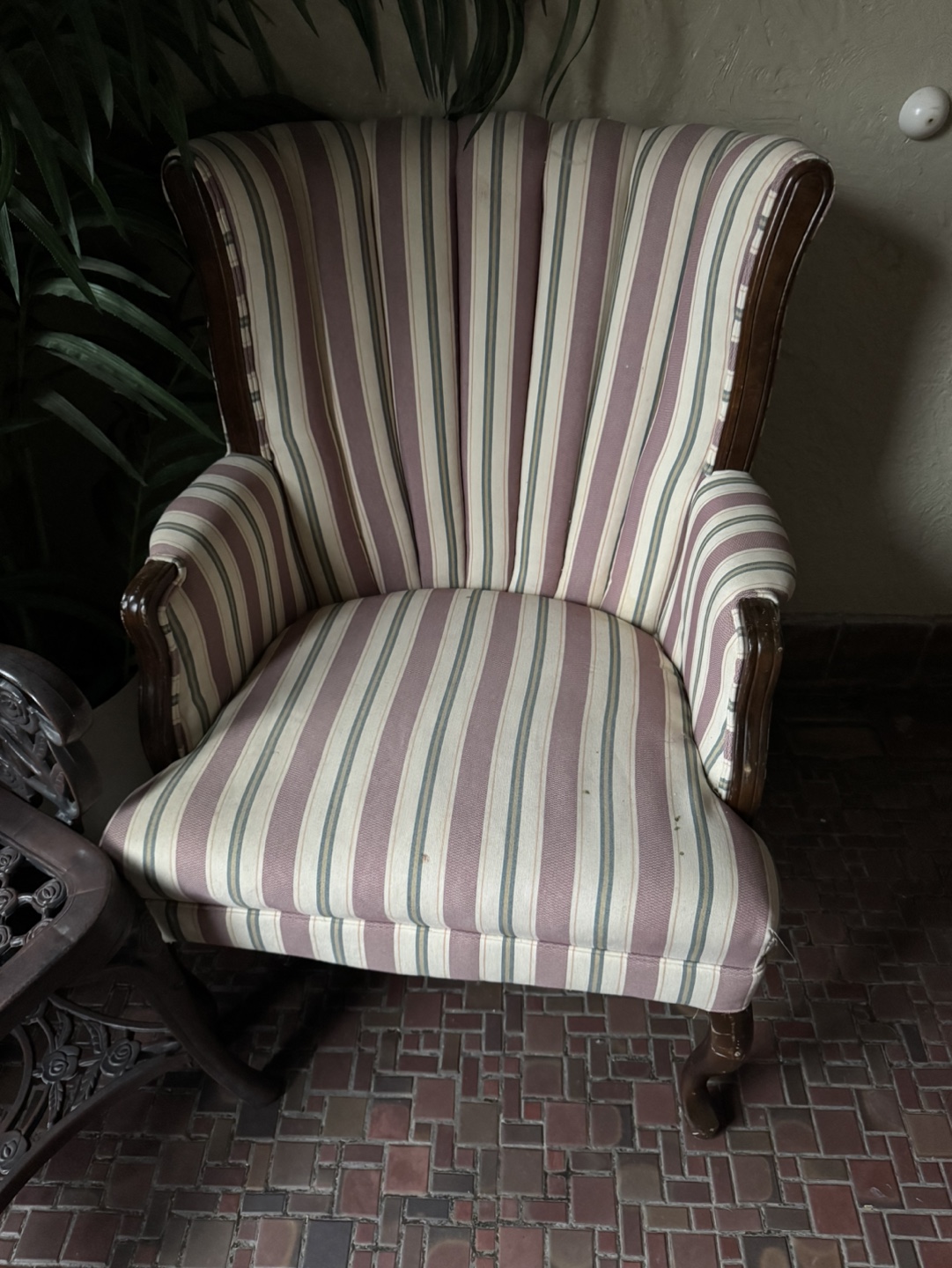 Vintage Wingback Chair