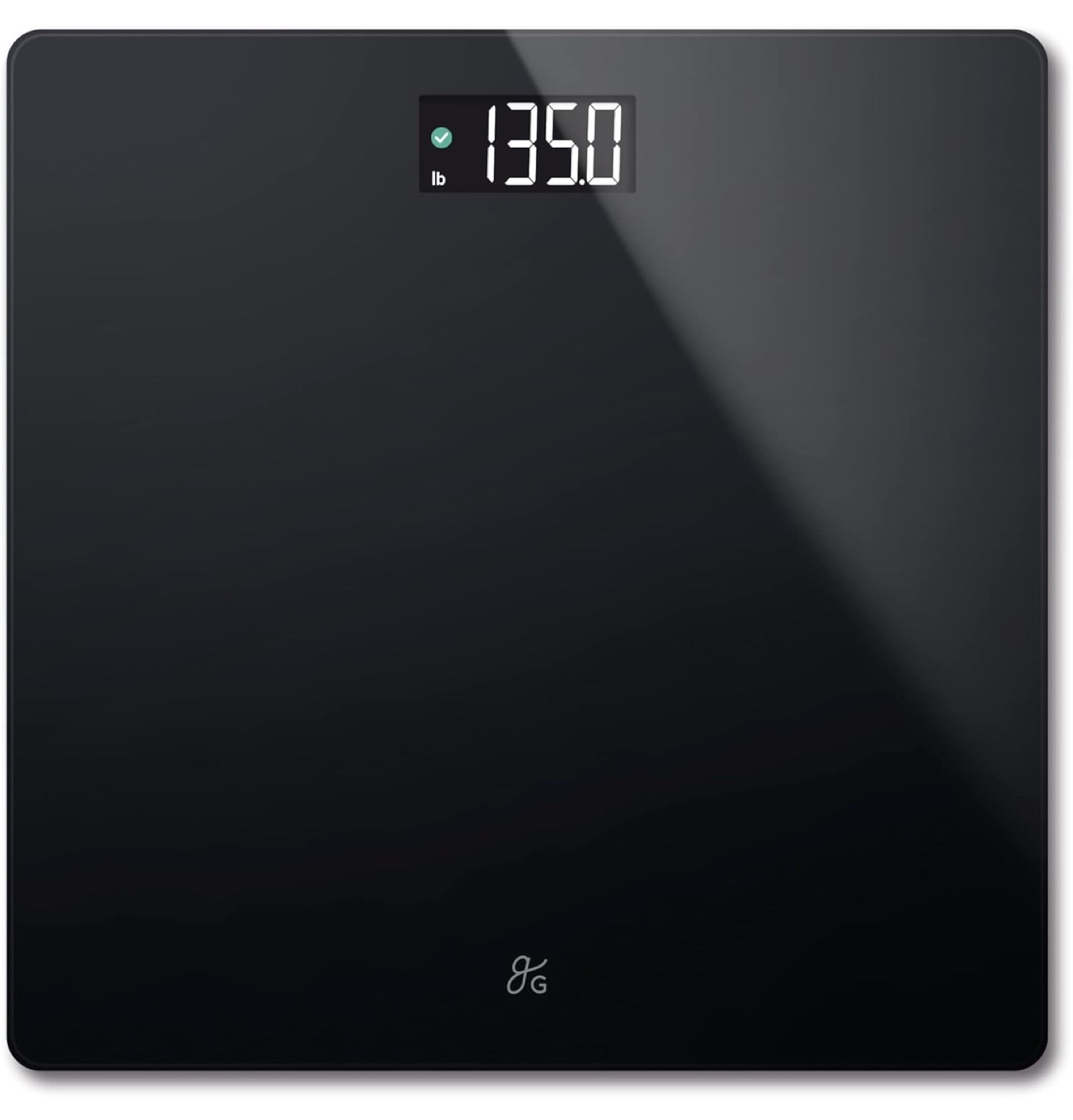 Electric Bathroom Scale - Black