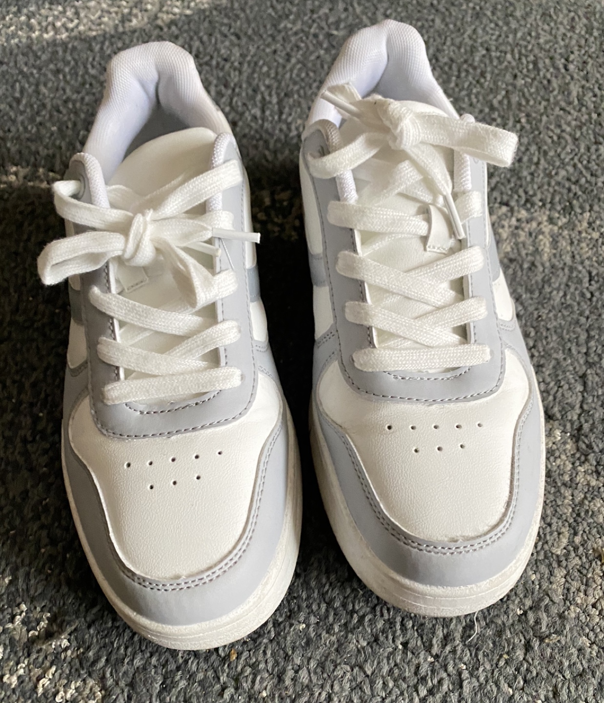 Women's White Sneakers size 8