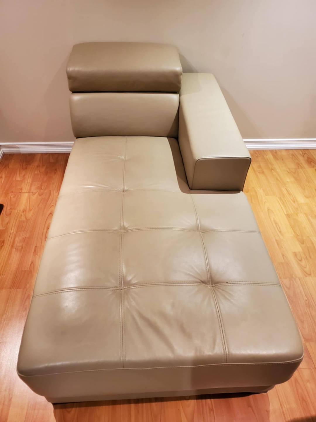 Leather Corner Sofa - photo 4