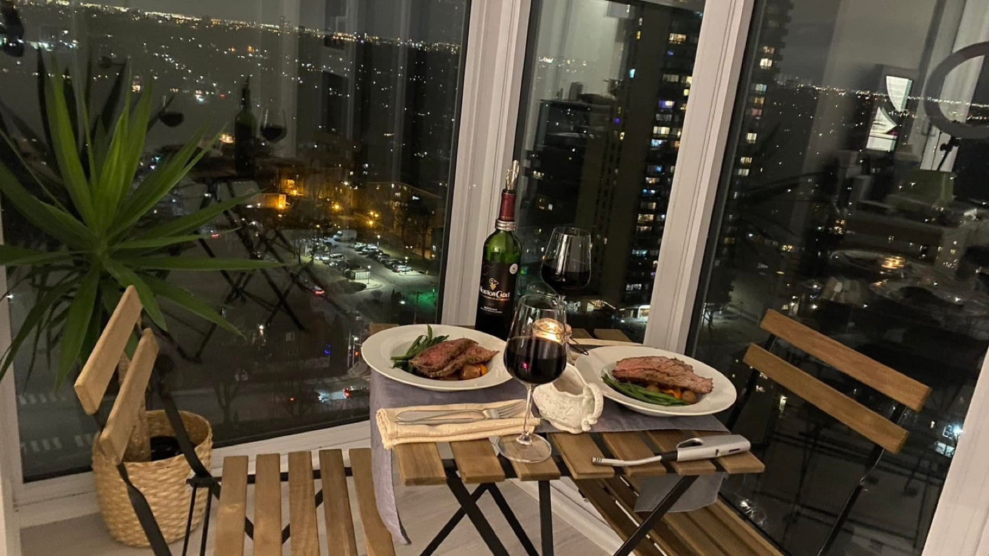 Ikea patio table and chairs