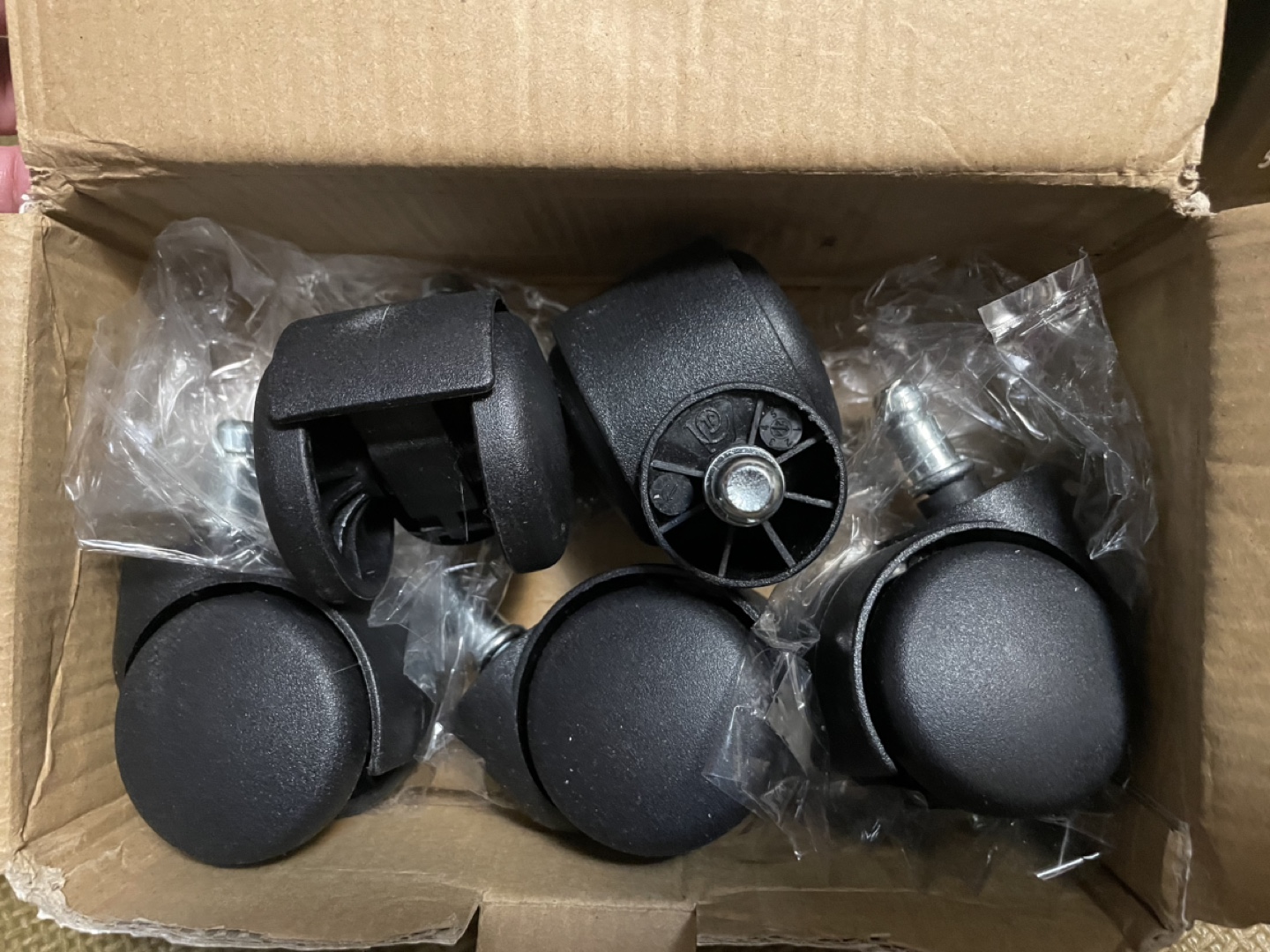 Office Chair Swivel Caster Wheels  #freecycle - photo 2