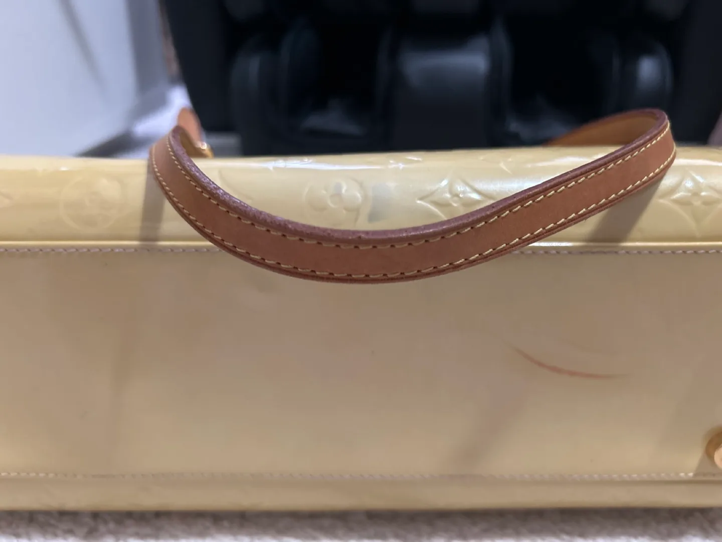 Authentic Louis Vuitton Monogram Vernis Handbag image indicator(7)