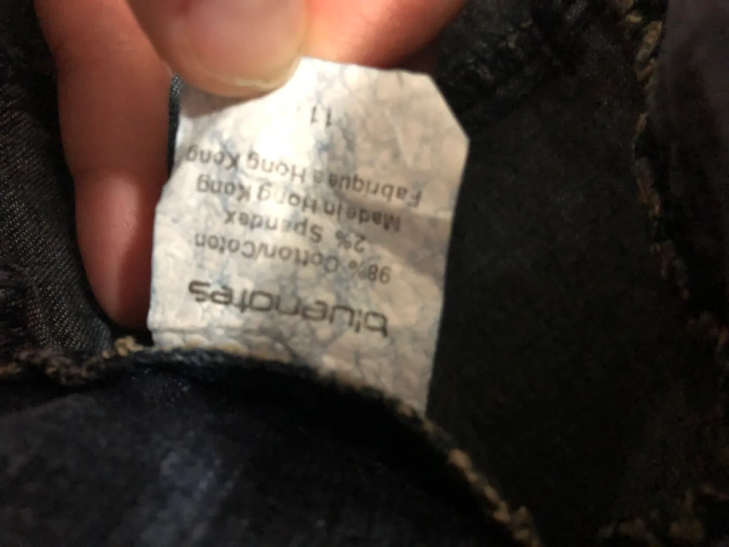 Bluenotes Denim Mini Skirt with Belt image indicator(4)