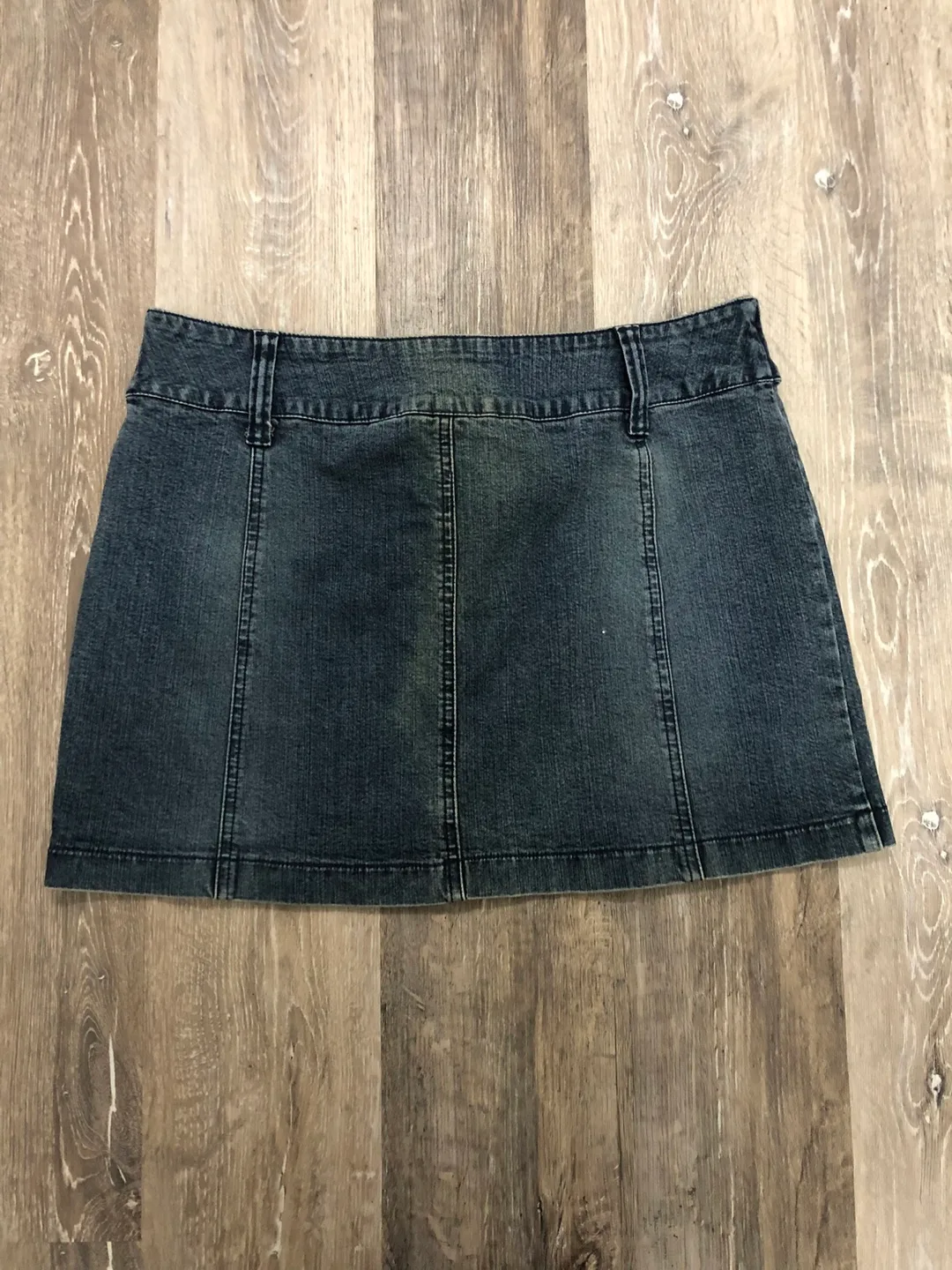 Bluenotes Denim Mini Skirt with Belt image indicator(2)