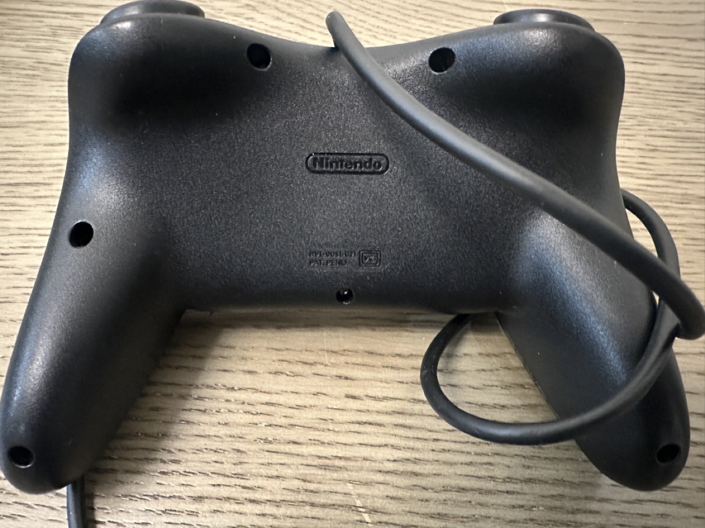 Official Nintendo Wii Black Classic Pro Controller - photo 3