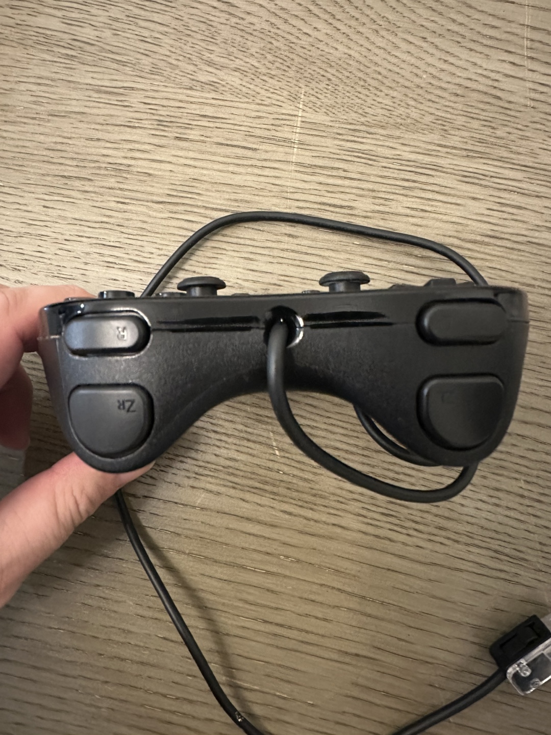 Official Nintendo Wii Black Classic Pro Controller - photo 2