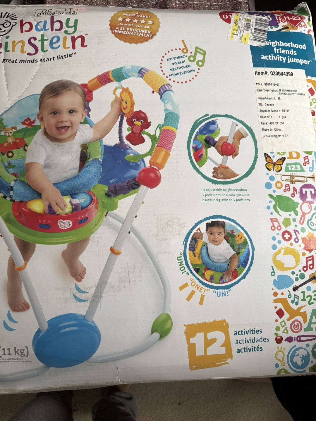 Baby Einstein Neighbourhood Friends Activity Jumper