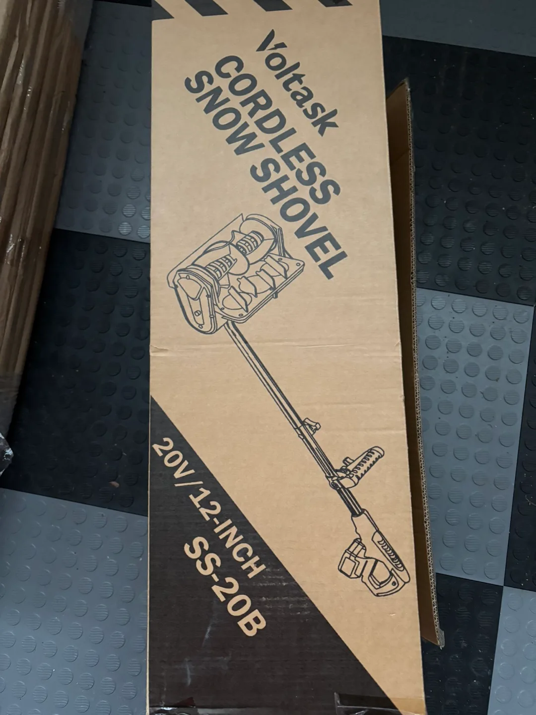 Voltask 20V 12-inch Cordless Snow Shovel - New in Box image indicator(2)