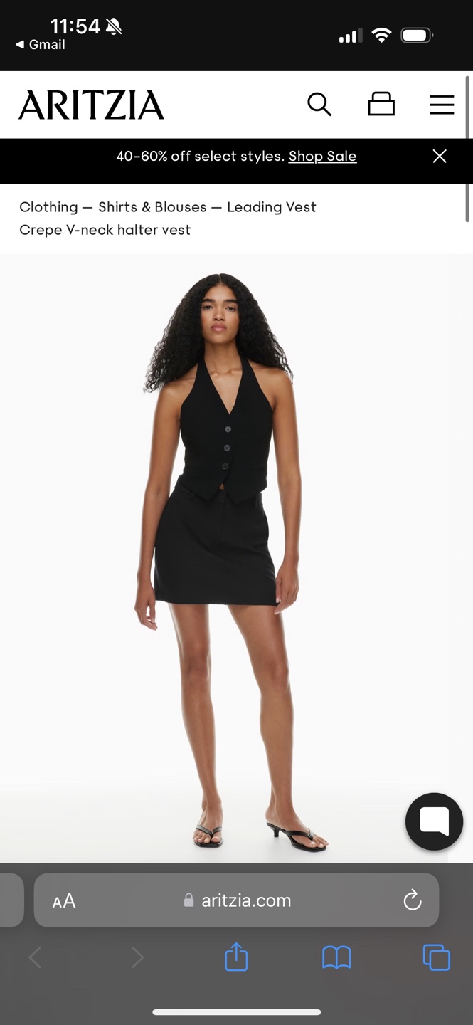 Aritzia Leading vest