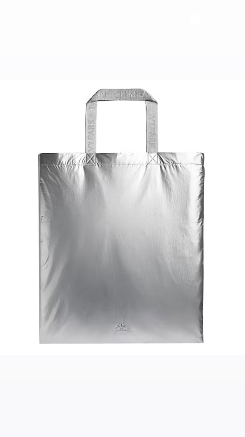 Adidas x Ivy Park Silver Metallic Tote Bag - photo 4