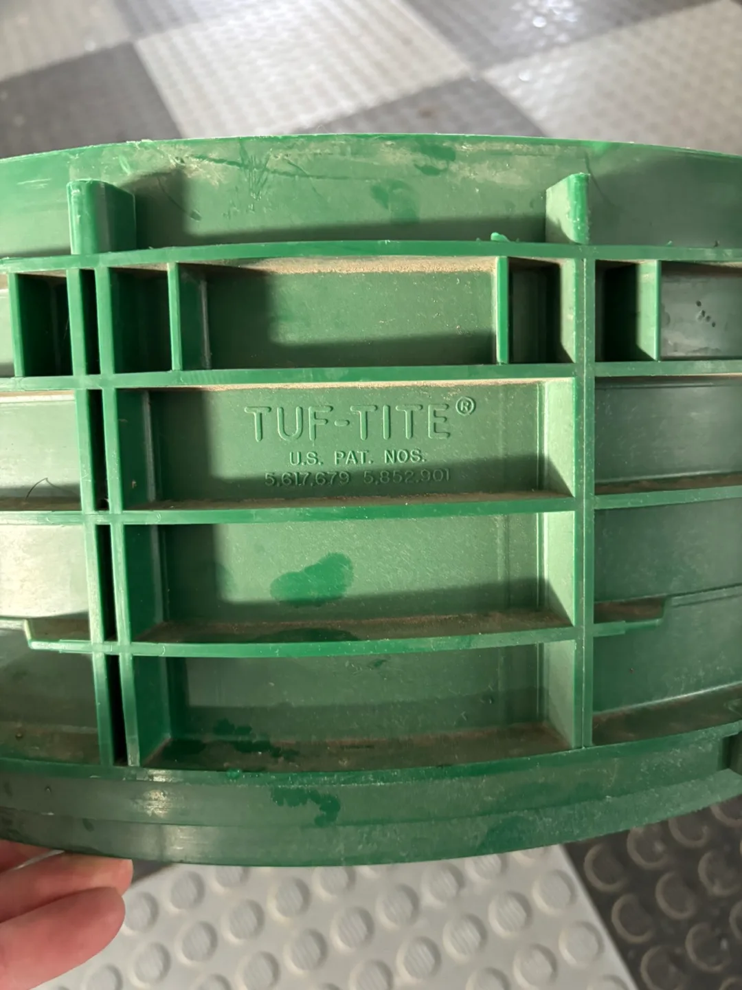 Tuf-Tite Green Plastic Well Ring image indicator(3)