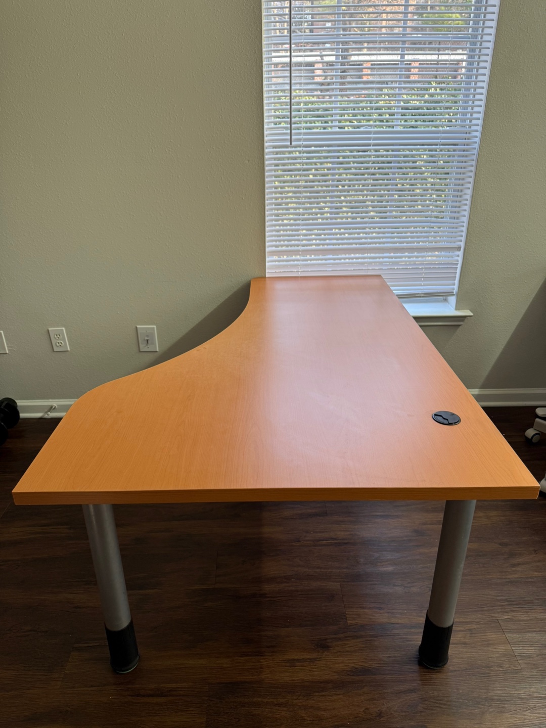 Corner Computer Desk with Mobile File Cabinet