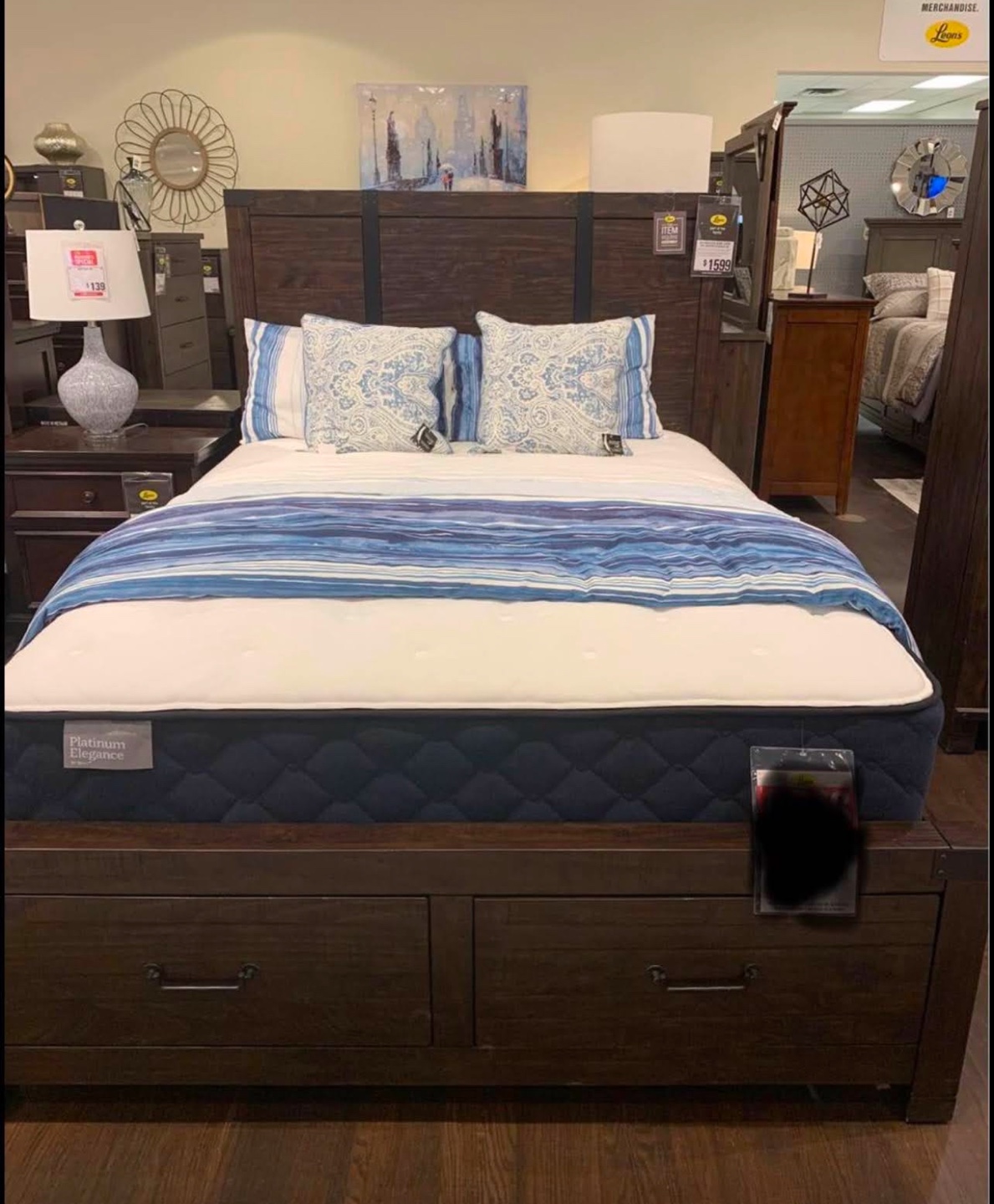 Queen Storage Bed Frame