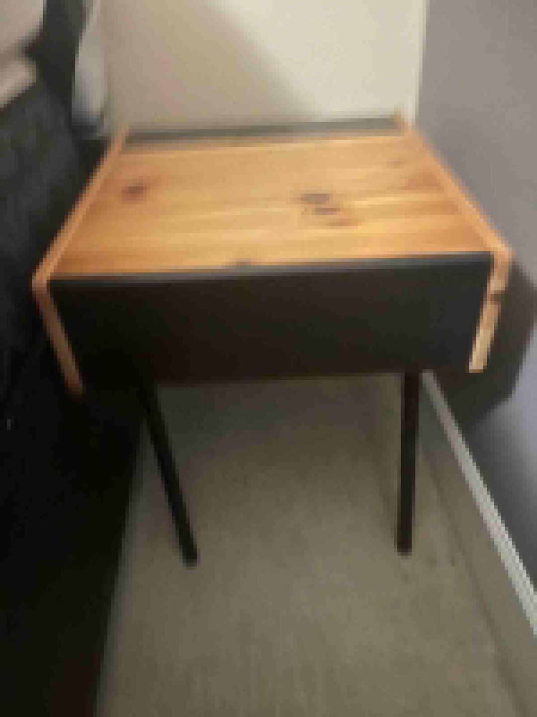 Mid-century modern style bedside table - photo 2