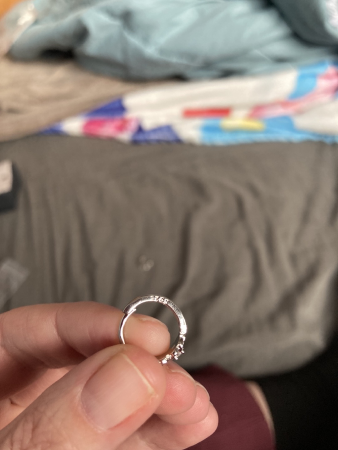 925 Sterling Silver flower hoop earrings - photo 5