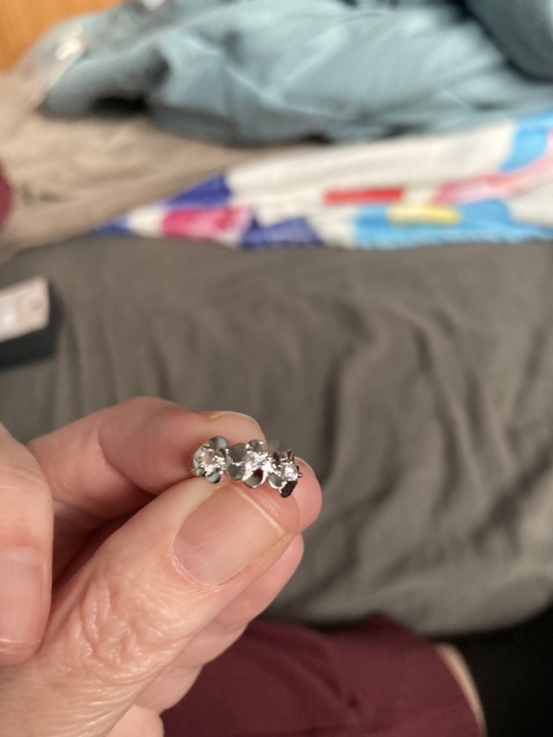 925 Sterling Silver flower hoop earrings - photo 3