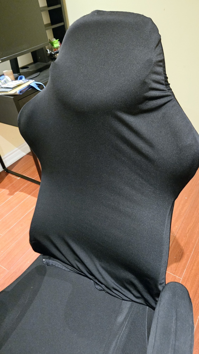 Gaming Chair with Footrest - Black - photo 3