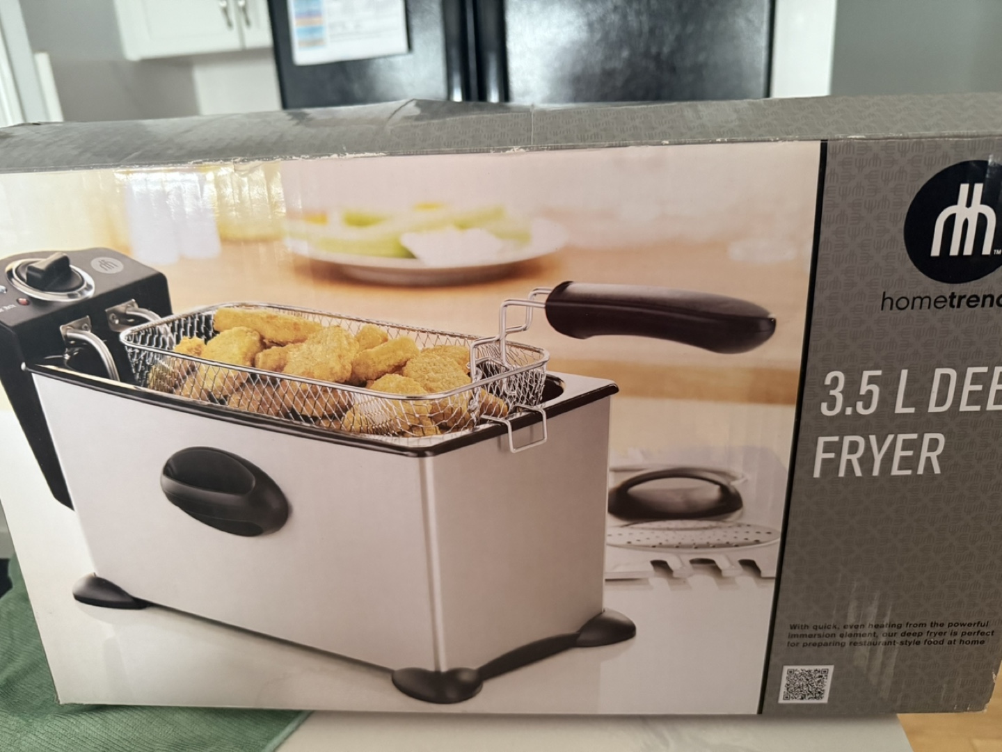 HomeTrends 3.5 L Deep Fryer - Brand New in Box - photo 2