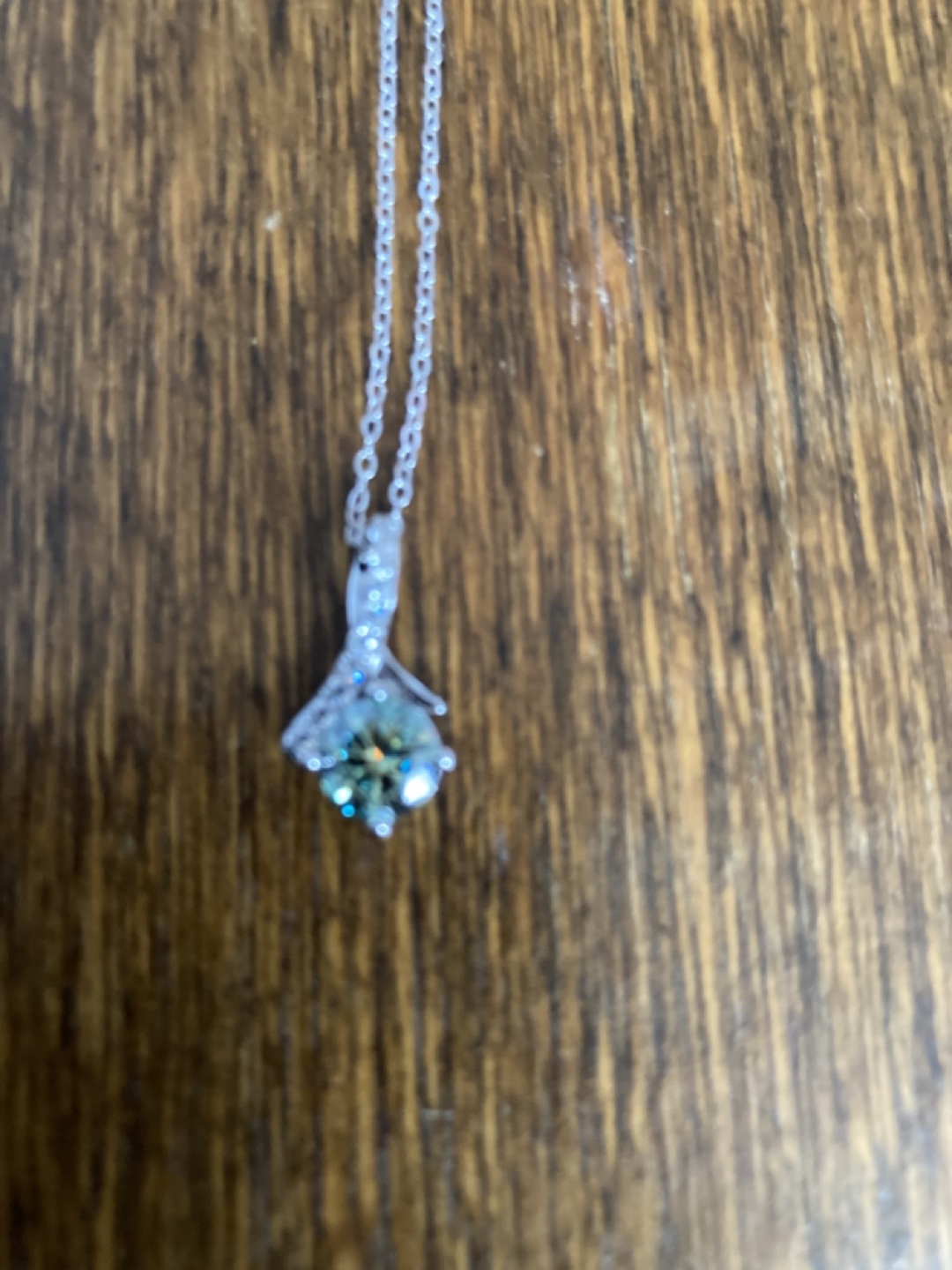 S925 moissanite necklace