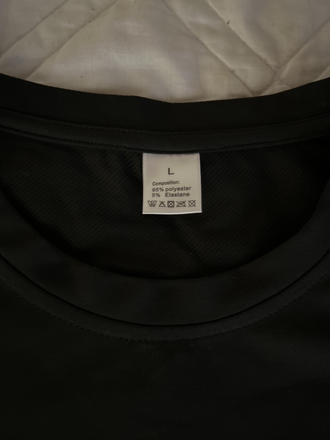 Black Graphic T-Shirt - Size Large - photo 3