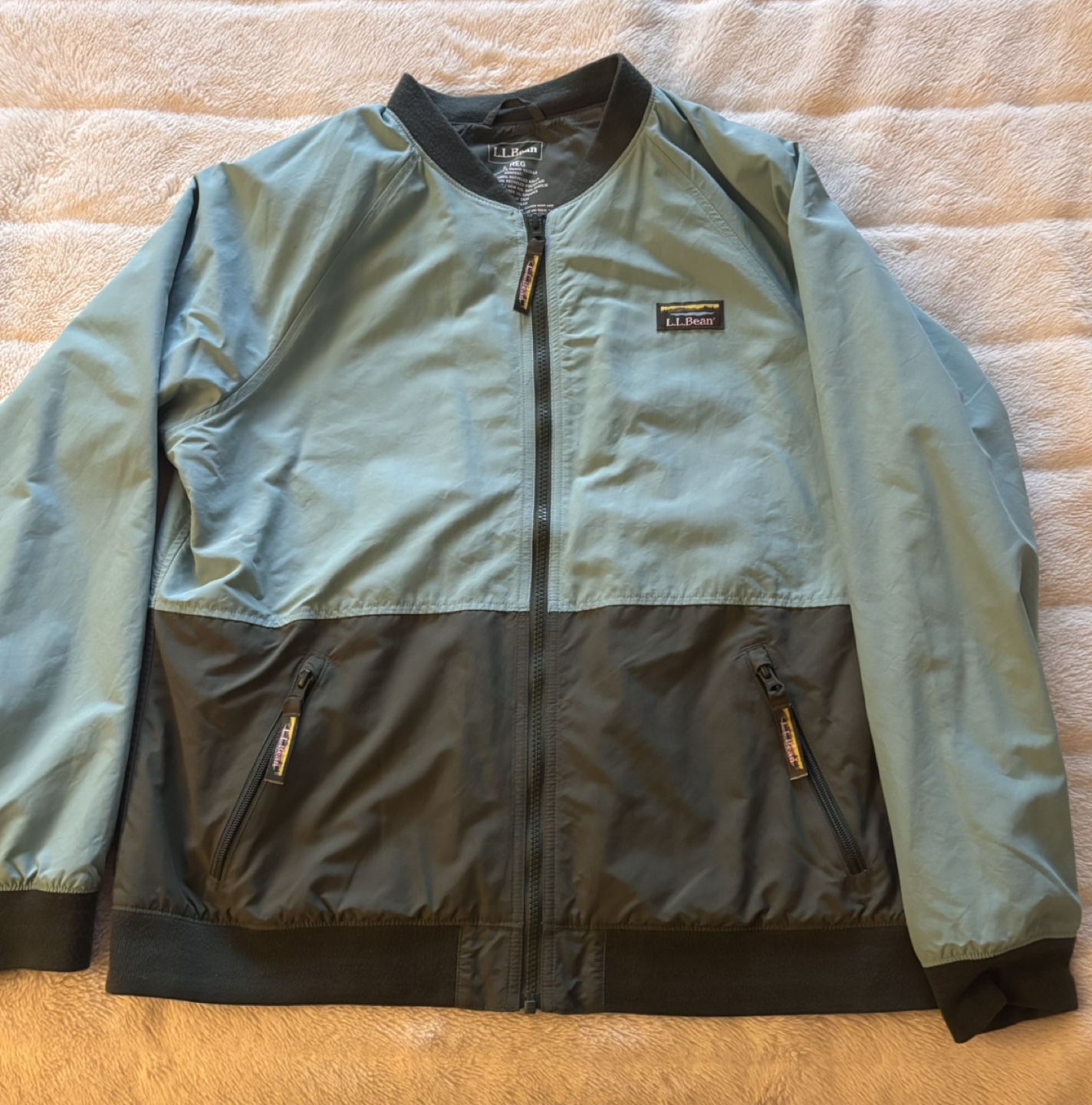 L.L.Bean Women's 3 Season Bomber Jacket - Size L