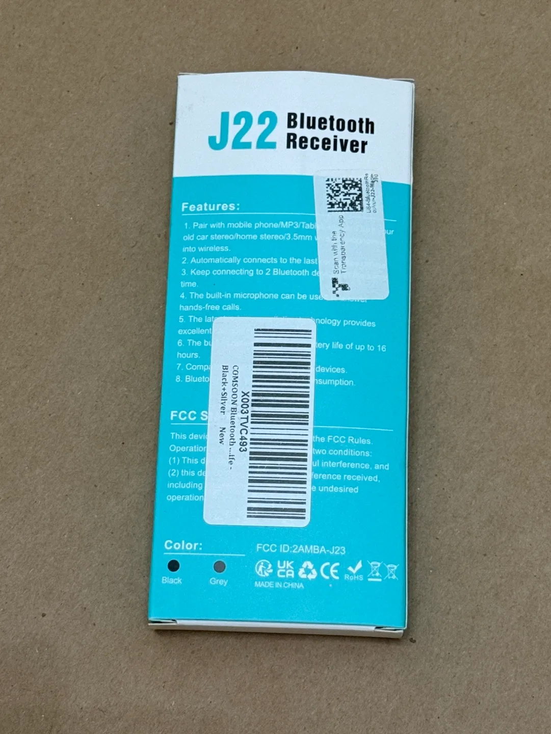 Bluetooth Receiver Brand New Open Box image indicator(9)