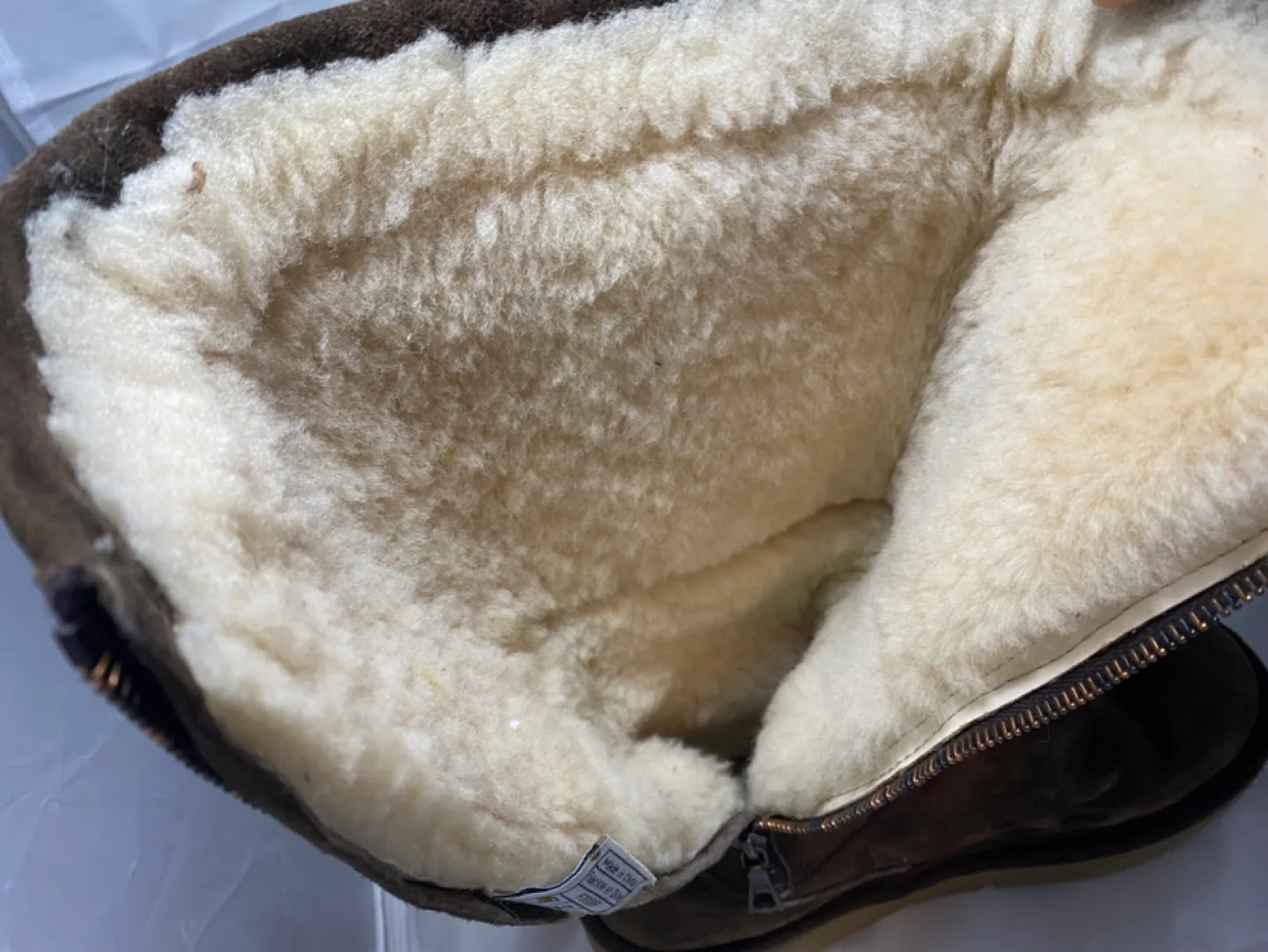 Ugg 5132 Womens Boots Size 7 Brown Classic Tall Suede Sheepskin image indicator(6)