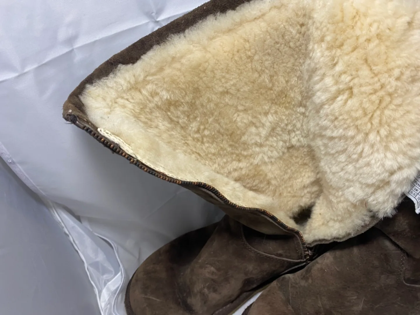 Ugg 5132 Womens Boots Size 7 Brown Classic Tall Suede Sheepskin image indicator(5)